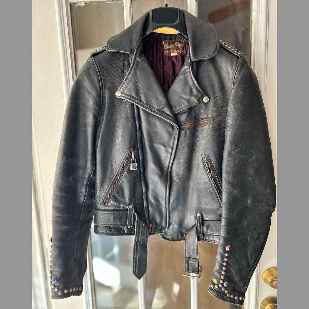 1940's BUCO LEATHER MOTORCYCLE JACKET!!